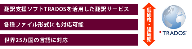 低価格、様々なドキュメントファイル形式にも対応可能です。